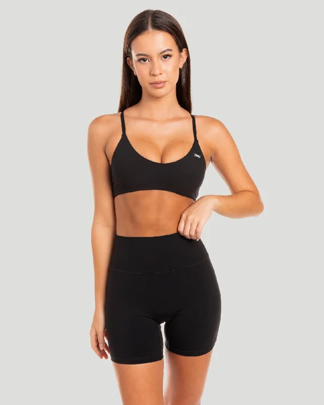 affordable women sport bra for budget - conscious shoppersAura Lite Bra - Black