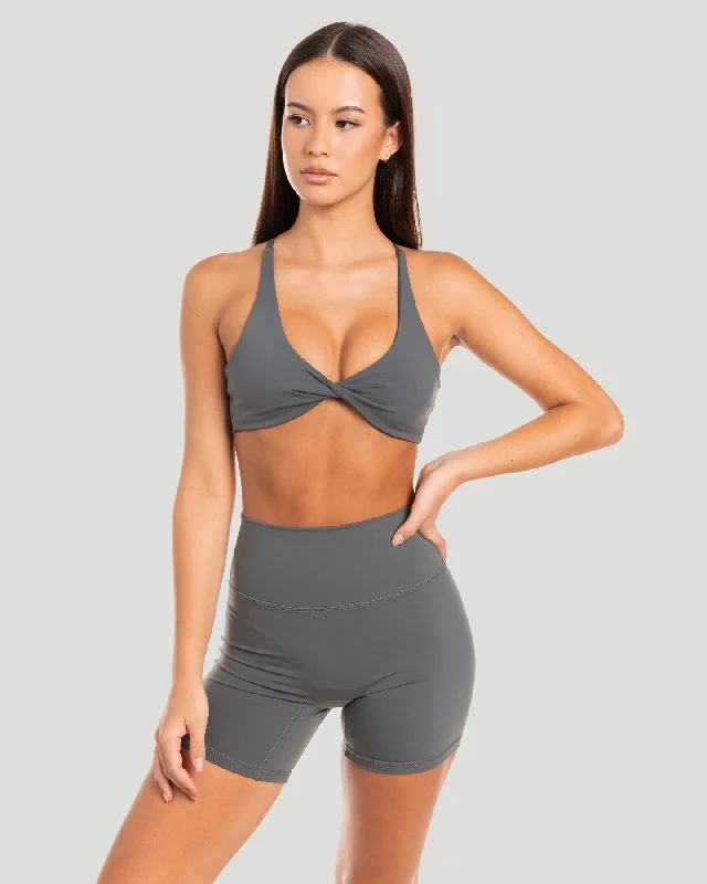 underwire women sport bra for enhanced shapingAura Vantage Bra - Cloud Grey