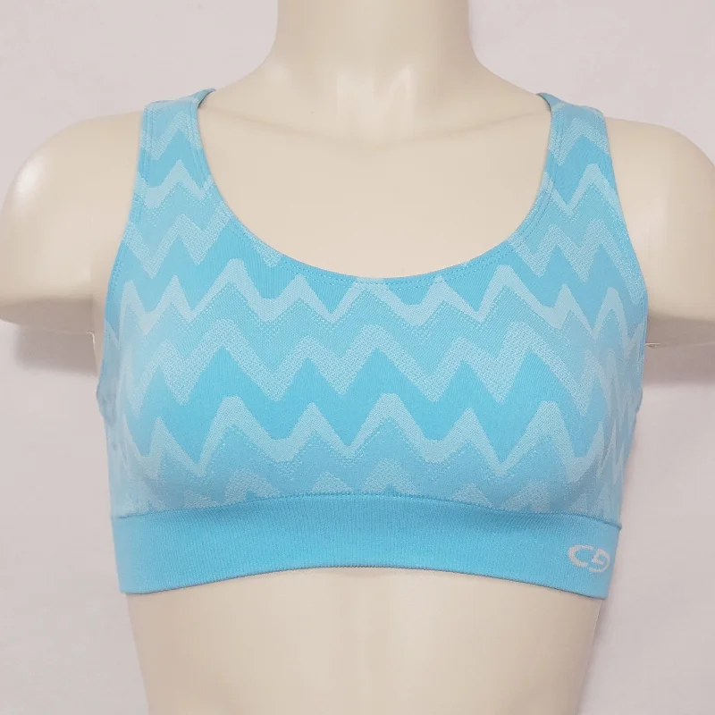 underwire women sport bra for enhanced shapingChampion N9525 Duo Dry Max Racerback Wire Free Sports Bra XS X-SMALL Blue NWT