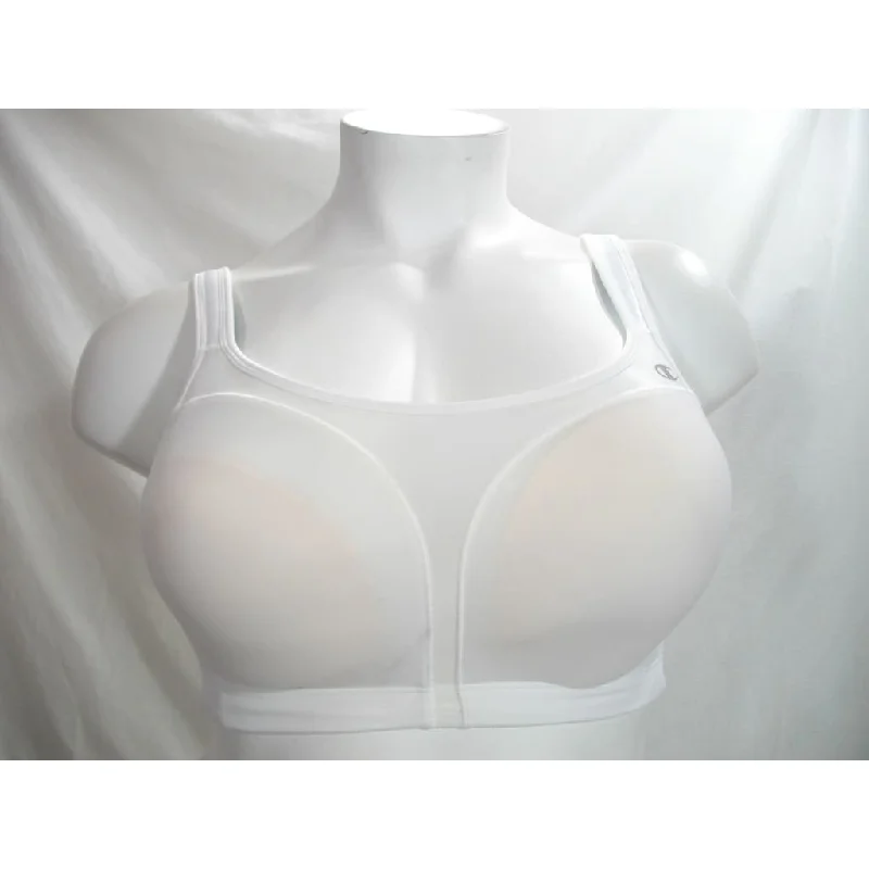 low impact breathable women sport braChampion QB2399 Shape U-Plus Wire Free High Support Sports 38DDD White