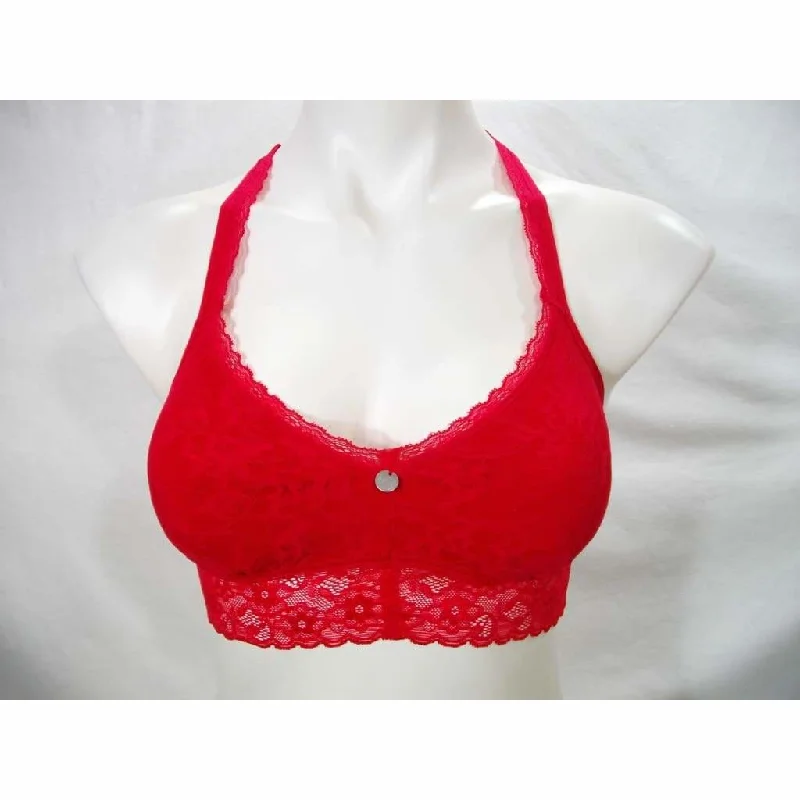 maternity women sport bra for expectant mothersDKNY DK4801 Signature Lace T-Back Wire Free Bralette SMALL Red