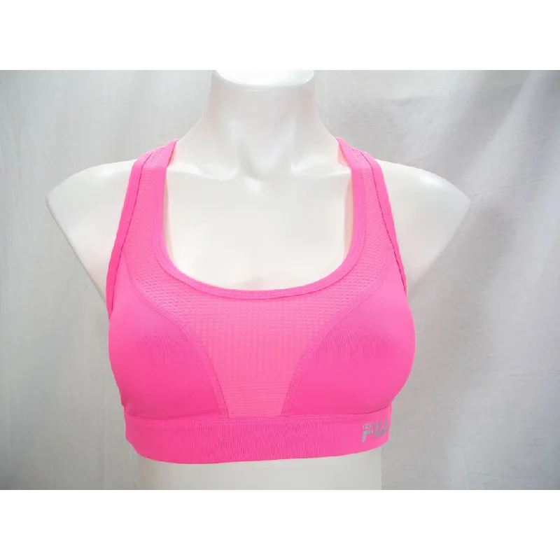 convertible women sport bra for versatilityFila Wire Free Running Sports Bra SMALL Bright Pink