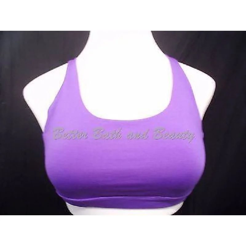 maternity women sport bra for expectant mothersGap Fit Wire Free Sports Bra MEDIUM Purple & Lavender with Removable Pads