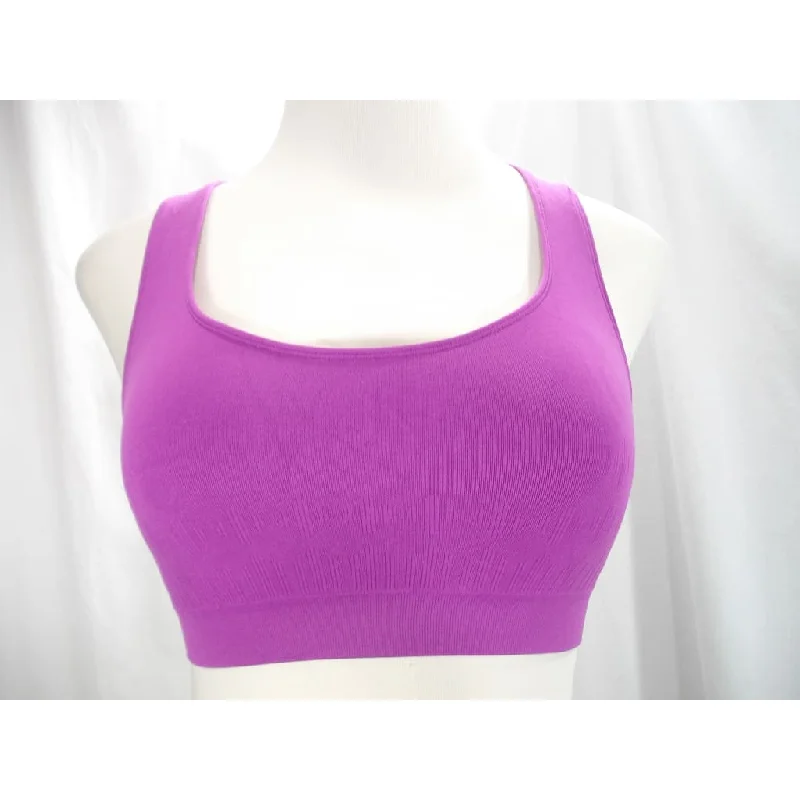 low impact women sport bra for yogaHanes HC35 Wire Free Sports Bra SMALL Dahlia Pink NEW WITH TAGS