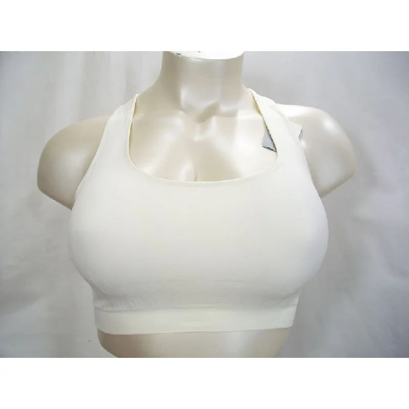 wireless women sport bra for comfortHanes HC35 Wire Free Sports Bra SMALL White