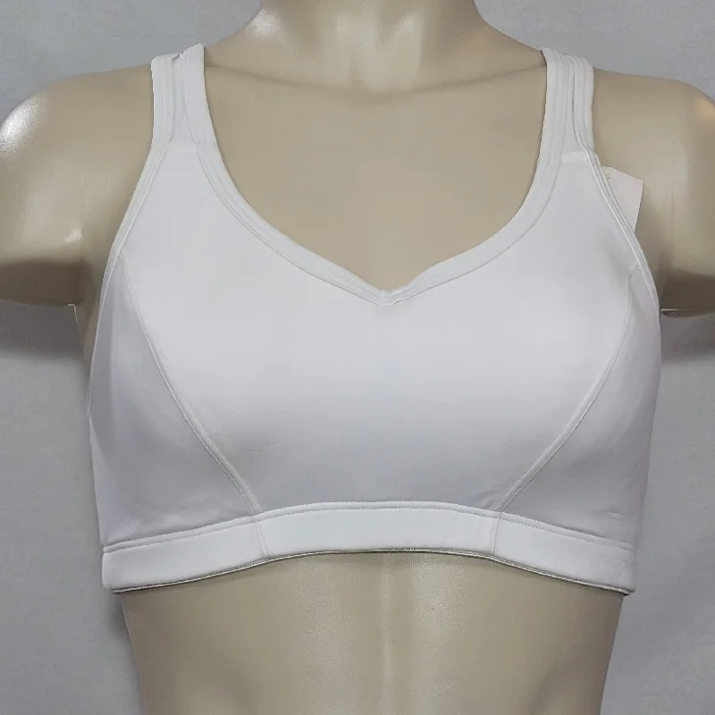 breathable women sport bra for ventilationHanes HC60 Shaping Foam Full Support Bra Wire Free Sports Bra 34C White NWT