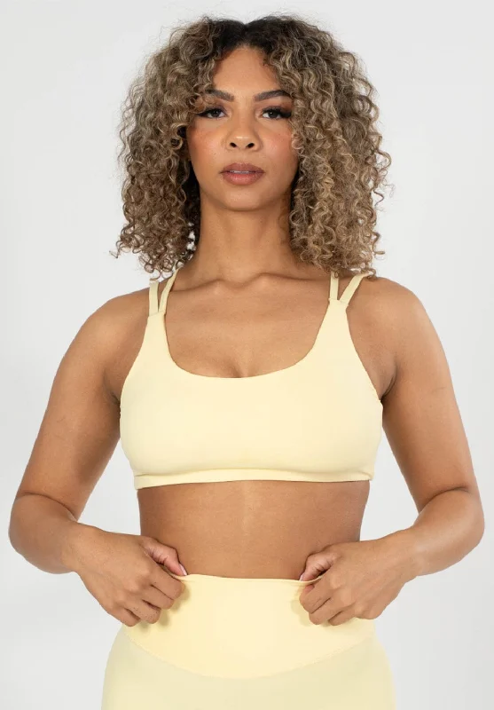 plus size friendly women sport bra designsRecStretch Radiate Bra Lemon Drop