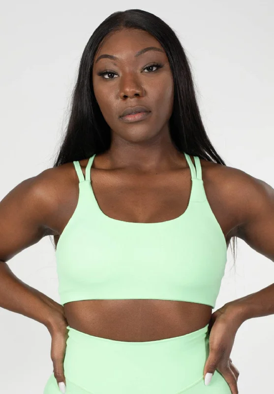 plus size women sport bra for full supportRecStretch Radiate Bra Mint Chip