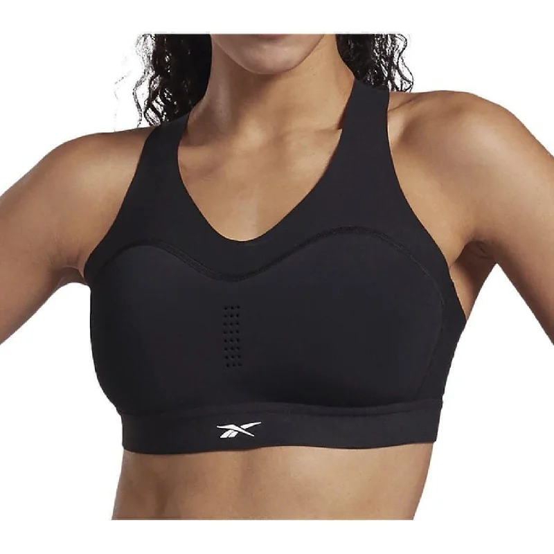 low impact women sport bra for yogaReebok PureMove + Womens Sports Bra - Black