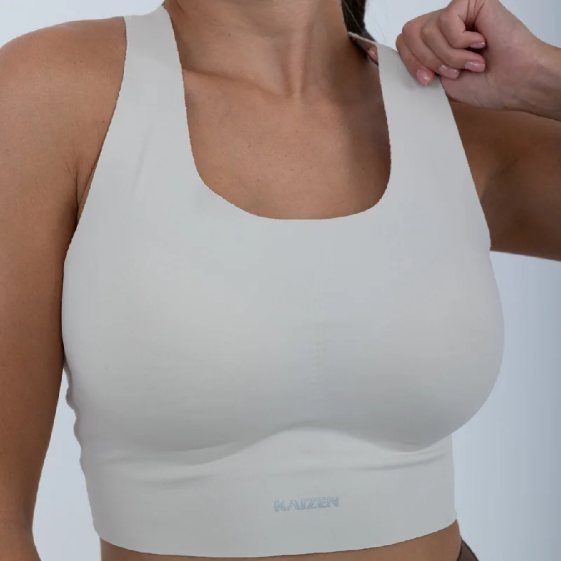 low impact breathable women sport braSEAMLESS PADDED SPORTS BRA