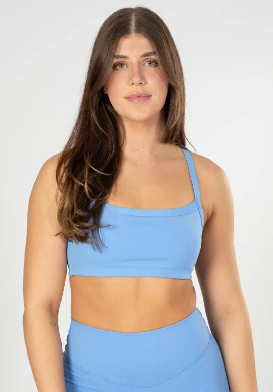 compression women sport bra for muscle supportUltraLux Dual Fit Bra Taffy