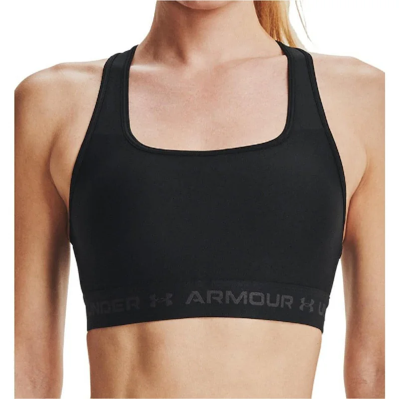 crossback women sport bra for added supportUnder Armour Mid Crossback Womens Sports Bra - Black